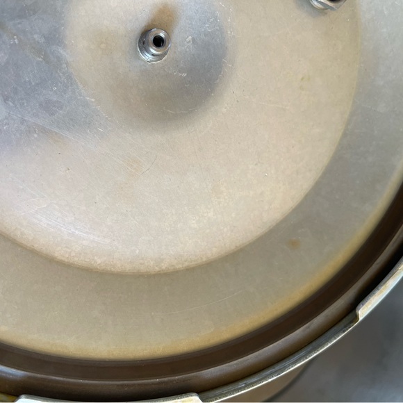 Vintage Mirro 4 Qt Pressure Cooker with Original 15 lb Weight for Lid USA - Picture 4 of 6